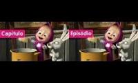 Thumbnail of Masha and The Bear - Recipe For Disaster (Episode 17) - Spanish Latin America/Portuguese Brazil