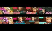 Masha and The Bear Mashup - First Day Of School Multilanguage