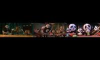 Thumbnail of All 3 Kung Fu Panda Movies in One Minute Playing at Once