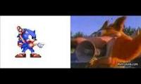 Sparksnicster hates Crash Bandicoot Commercial (left OC)