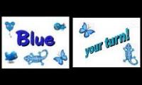 Thumbnail of Color B-L-U-E blue song Kindergarden Comparison