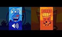 Who has the best laugh? (Both parts) (BFDI) - Youtube Multiplier