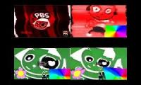 4 PBS Kids Dot Logo Effects Rounds