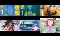 Thumbnail of Cut the Rope VS Wheres My Water VS Beach Buggy VS Konata Izumi VS Onpu Segawa PT2
