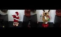 Thumbnail of Booty shaking Santa and reindeer