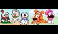 daily life but everyone are kids vs sprunki but everyone are kids