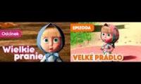 Thumbnail of Masha and The Bear - Laundry Day (Episode 18) - Polish/Czech Dub Mashup