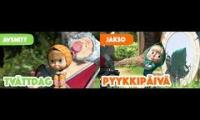 Thumbnail of Masha and The Bear - Laundry Day (Episode 18) - Sweden/Finnish Dub Mashup