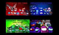 Thumbnail of Mega Among Us Rainbow Mashup (Red, Blue, Green, Purple)