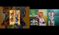 Zootopia 1 and 2 Trailers