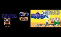 Cussing splaat vs Peppa Pig gets grounded intro