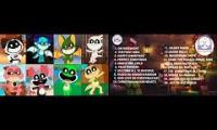 SHASKI-P1s All Daydream Critters Cardboard Voicelines X BEST CHRISTMAS SONGS COLLECTIONS (MASHUP!)