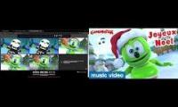6 gummy bears video theme