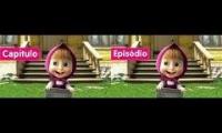 Masha and The Bear - How They Met (Episode 1) - Spanish LA/Portuguese BR