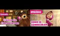 Masha and The Bear - How They Met (Episode 1) - Spanish EU/Portuguese EU