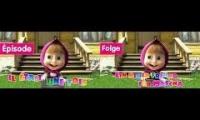 Masha and The Bear - How They Met (Episode 1) - French/German