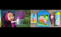 Masha and the Bear Peppa Pig
