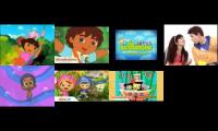 Nickelodeon dance 1 & 2 theme songs