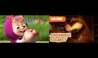 Masha and The Bear - How They Met (Episode 1) - Ukrainian/Kazakh