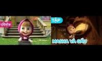 Masha and The Bear - How They Met (Episode 1) - Hindi/Vietnamese