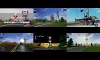 6 cars vs trains Roblox showreel [yay!