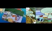 Squidward yell 3 old and new