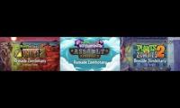 Plants vs zombies 2:Zombotany (Crimson Front and Assault Airspace and Far Future)