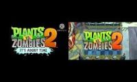 Plants vs zombies 2:Ultimate Battle (Crimson Front and Assault Airspace and Far Future)