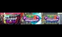 Plants vs zombies 2:Mini Boss (Crimson Front and Assault Airspace and Far Future)