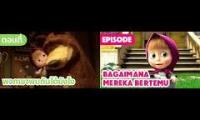 Masha and The Bear - How They Met (Episode 1) - Thai/Indonesian