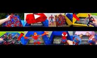 Shredding 100 pc spider man figures and more-Shredding Stuff