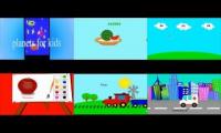 Aprende inglés Vocales colores planeta transporte