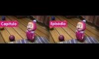 Masha and The Bear - One, Two, Three! Light the Christmas Tree! (Episode 3) - SpanishLA/PortugueseBR