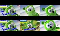 Thumbnail of gummy bear triple language vs kummipea double language x kummipea original