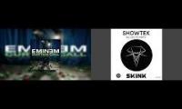 Eminem and Showtek we like to rape that cunt