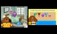 Thumbnail of Five Little Squirrels vs Instrumental