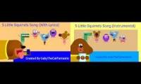Thumbnail of Five Little Squirrels vs Instrumental