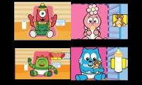 Thumbnail of yo gabba gabba babies 4 parison check up
