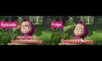 Masha and The Bear - Jam Day (Episode 6) - French/German
