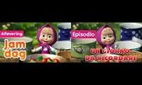 Masha and The Bear - Jam Day (Episode 6) - Dutch/Italian