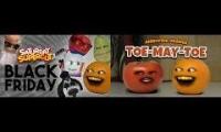 Annoying Orange Tomato Death Knife vs Blender