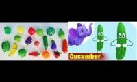 Fruit and vegetables episode 1 cucumber