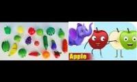 Fruit and vegetables episode 6 apple green or red