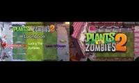 Plants vs zombies 2 loonboon: Feastivus, Valenbrainz, LuckO Zombies, Lawn of Doom