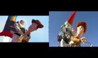 Toy Story alternate ending regular vs live action