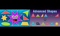 Advanced Shapes Song English vs Spanish
