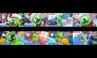 gummy bear christmas and halloween