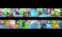 gummy bear christmas and halloween