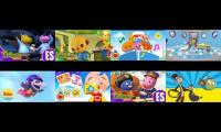 los backyardigans,rolie polie olie,plim plim,playground,muppet babies y peztronauta
