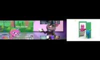 Thumbnail of Pocoyo vs rbuk vs talking tom sparta mashup